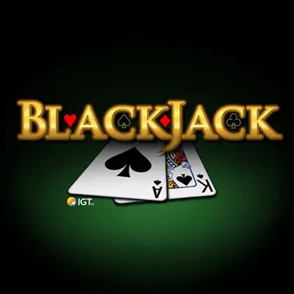 Blackjack game artwork