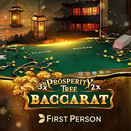 First Person Prosperity Tree Baccarat game artwork