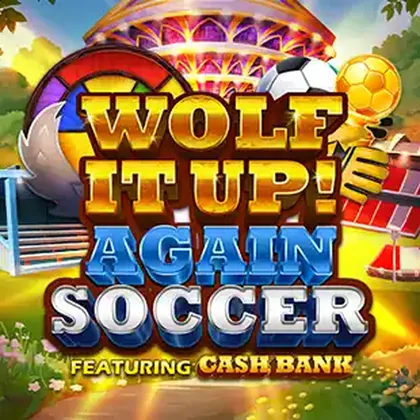 Wolf It Up Again Soccer game artwork